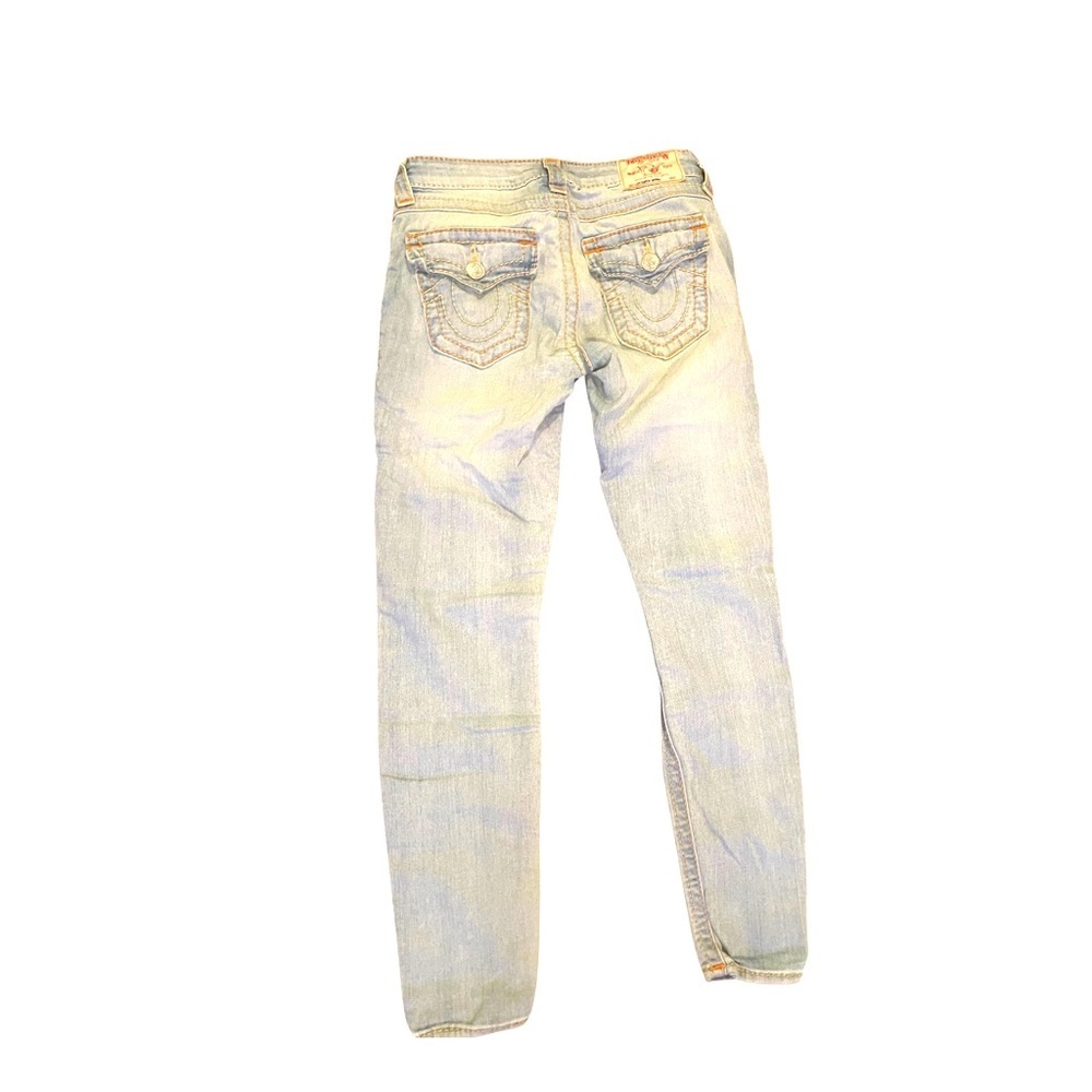 True Religion Women's Distressed Skinny Jeans - Picture 3 of 5